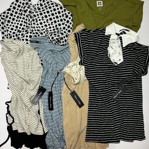 NWT Doe & Rae Tops Mixed Style and Colors Small Anne Klein and Notation Blouses